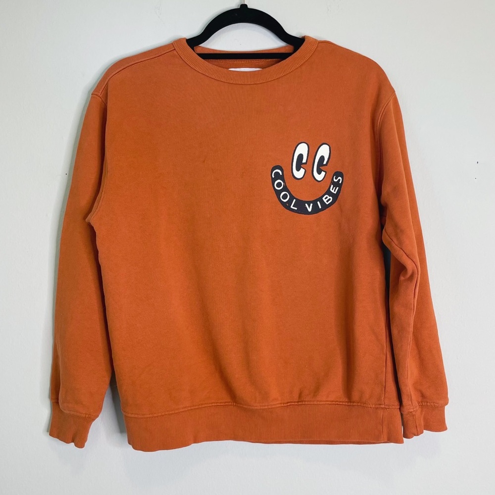 ZARA kids cool vibes crewneck